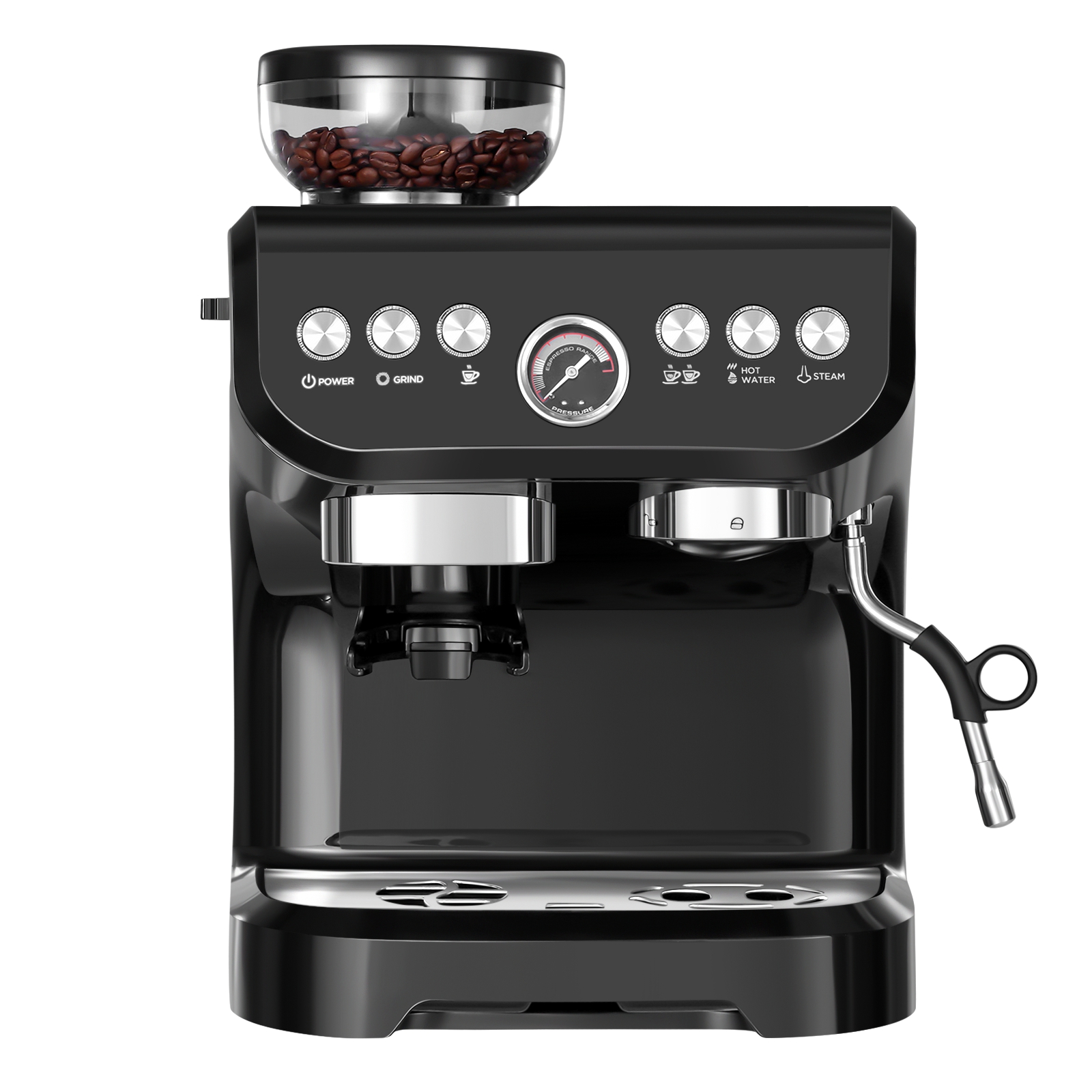 US-Direct-AC-517E-15Bar-1100W-110V-Espresso-Coffee-Makers-With-Grinder-Machine-Electric-Commercial-C-2009567