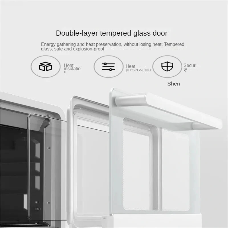 (image for) XIAOMI Mijia Smart Electric Oven 40L Intelligent PlD Temperature Control 6 Roasting Tubes Double Glass Door 220V