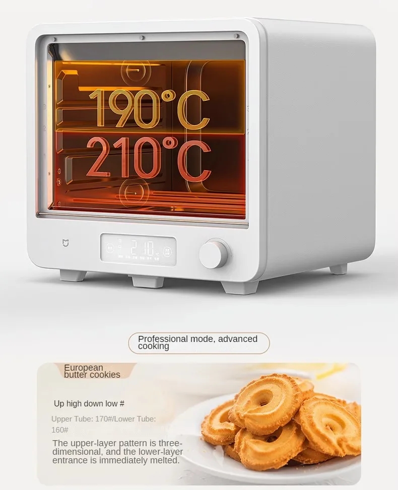 XIAOMI-Mijia-Smart-Electric-Oven-40L-Intelligent-PlD-Temperature-Control-6-Roasting-Tubes-Double-Gla-2016859